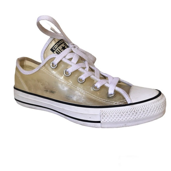 Converse Shoes Womens All Star Sneaker Rubber Clear Invisible Casual Sneaker - Picture 2 of 9